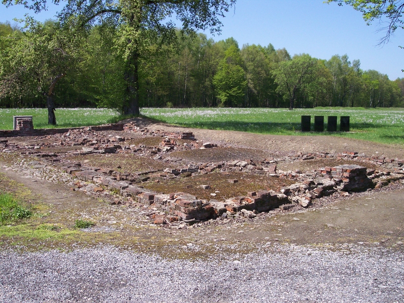 Bestand:Ruin of the White House (Pill-box II) in Auschwitz II (Birkenau).jpg