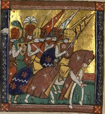 Bestand:Godefroi of Bouillon leads the army.jpg