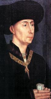 Philips de Goede (Dijon, 31 juli 1396 - Brugge, 15 juni 1467). Geschilderd door Rogier van der Weyden.