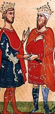 Al-Kamil Muhammad al-Malik and Frederick II Holy Roman Emperor.jpg