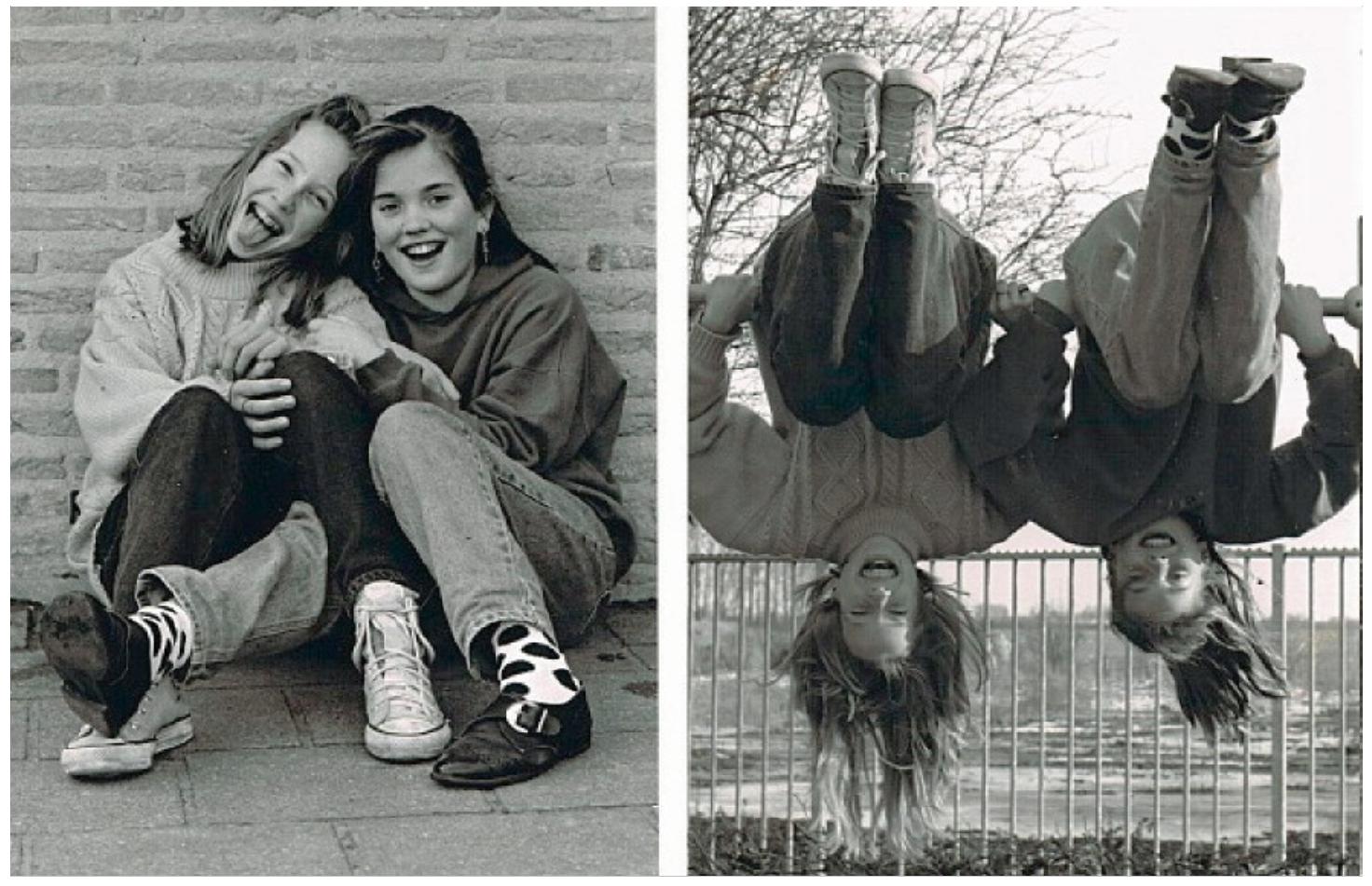 Evelien de Graaf (L.) en Suzanne Broeders