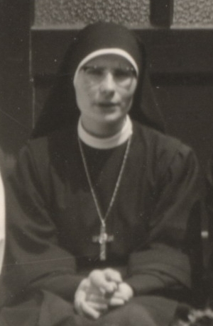 Zuster Benedicta Josepha 60 jaar oud (Foto uit 1965)