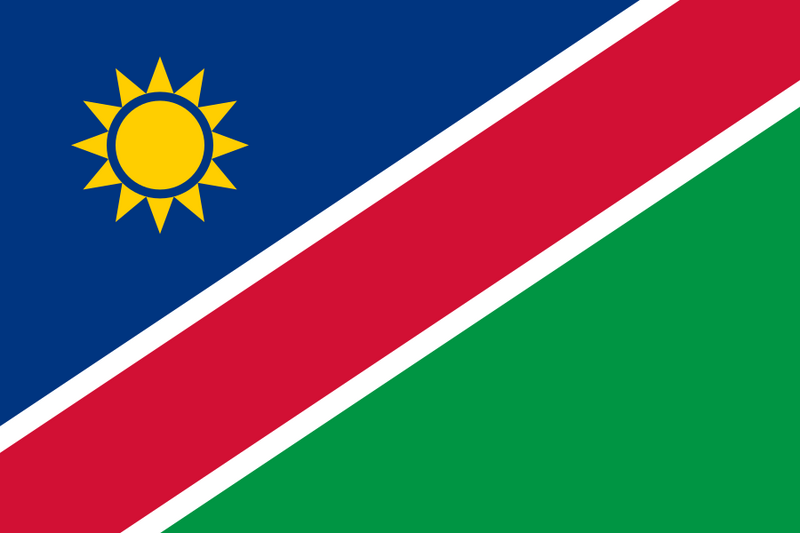 Bestand:Flag of Namibia.svg