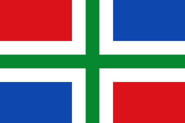 Bestand:Flag Groningen.svg
