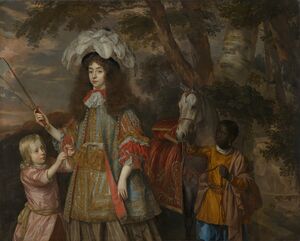 Jan Mijtens - Portret van Maria, prinses van Oranje (1642-1688).jpg