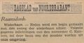 Dagblad van Noord-Brabant - 08 juni 1933 - C Kanters bouwt wielerbaan te Raamsdonk