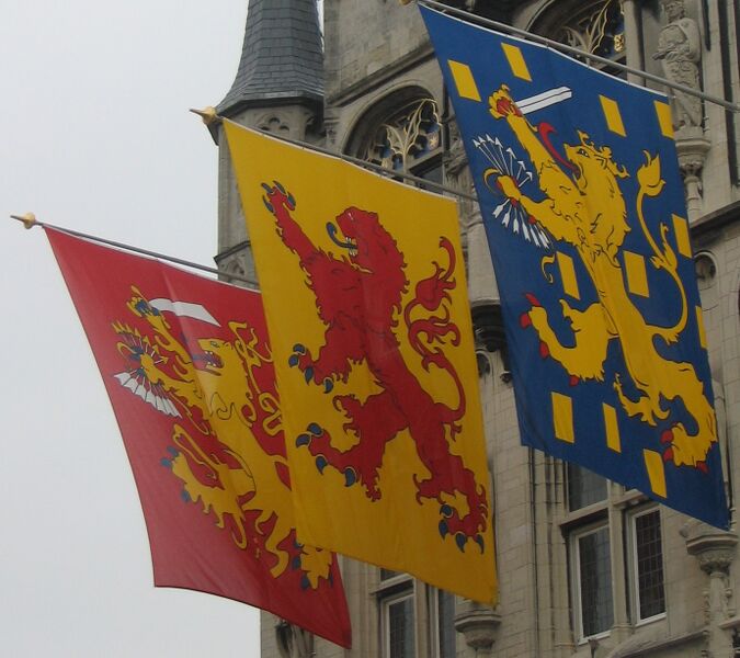 Bestand:Gouda Arms of Dutch republic County Holland Kingdom The Netherlands.jpg