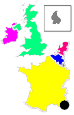 Klik op een regio om naar het portaal over de regio te gaan