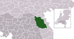 Location of Land van Cuijk