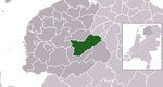 Location of Opsterland