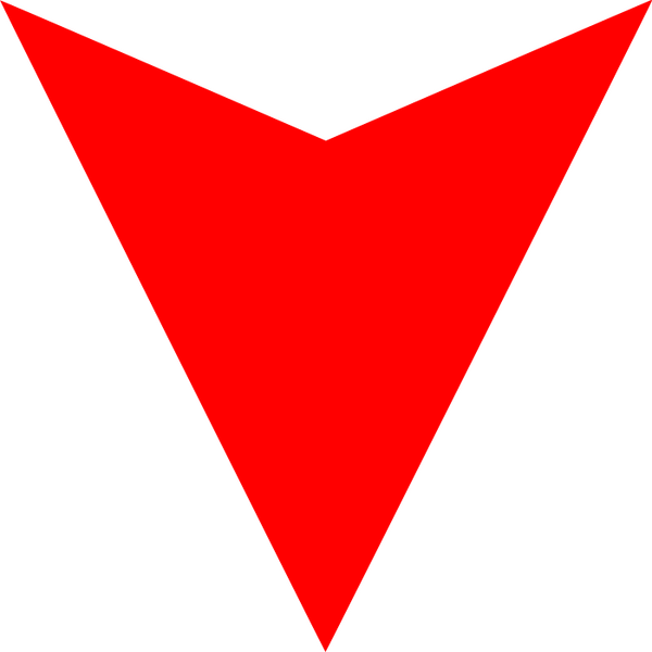 Bestand:Red Arrow Down.svg