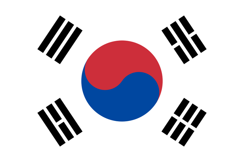 Bestand:Flag of South Korea.svg