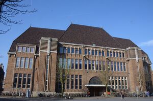 Ancient postoffice at Neude Utrecht at 8 March 2014 - panoramio.jpg