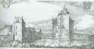Slot loevestein 1621.jpg