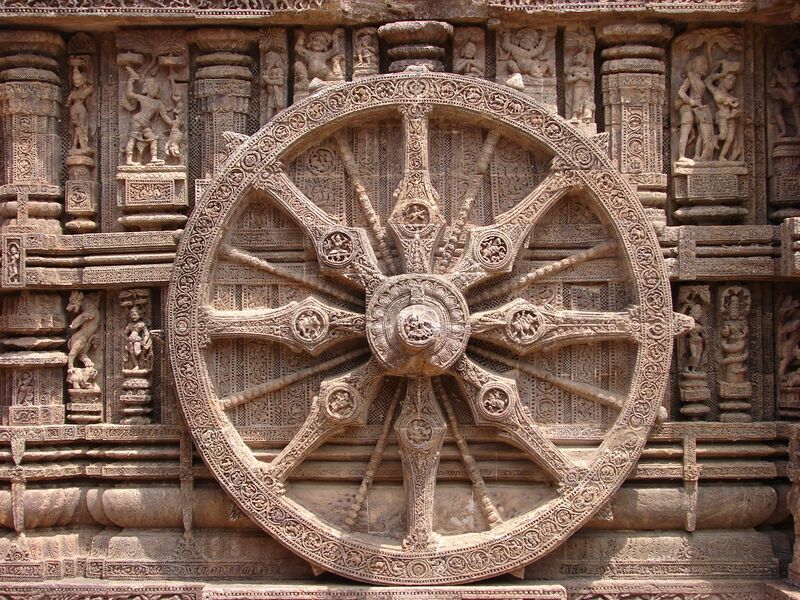 Bestand:Konark Sun Temple Chakra.jpg