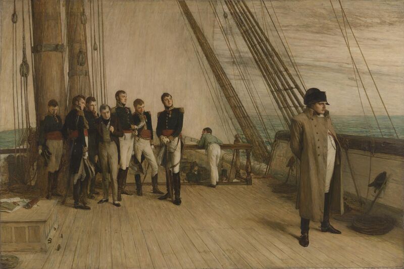 Bestand:Napoleon on Board the Bellerophon - Sir William Quiller Orchardson.jpg