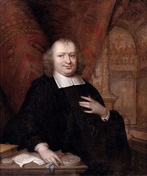 Raadpensionaris Gaspar Fagel (1634-1688) Johannes Vollevens. Via Wikimedia Commons