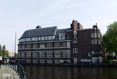 De Vierde Ambachtsschool (A.J. Westerman) aan de Postjesweg 1, Amsterdam-West.