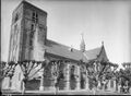 Lambertuskerk: Gemeente Toren en Nederlands Hervormde Kerk vanuit het zuid-westen - BotMultichillT - Datum: November 1907 - RCE - 20184222