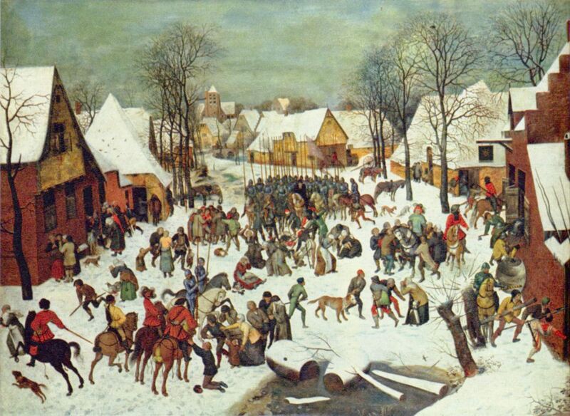 Bestand:Pieter Brueghel der Jüngere - Bethlehemitische Kindermord.jpg