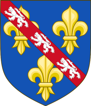 Arms of Jean VIII de Bourbon-Vendôme.svg