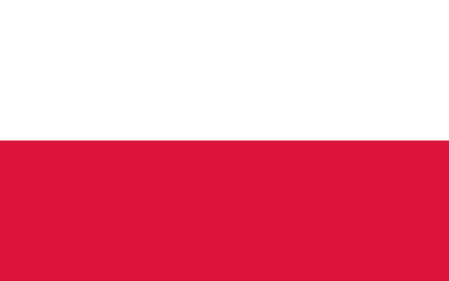 Bestand:Flag of Poland.svg