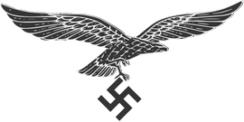 Embleem van de Luftwaffe arend.