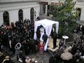 Choepa bij een joods huwelijk in de open lucht in Wenen