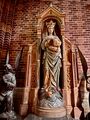 Rondleiding door de Sint Bavokerk: div interieur maria altaar Foto Violaine van der Pluijm