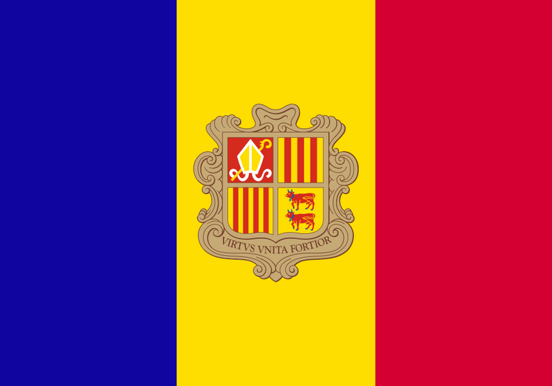 Bestand:Flag of Andorra.svg