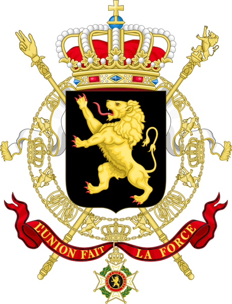 Bestand:State Coat of Arms of Belgium.svg