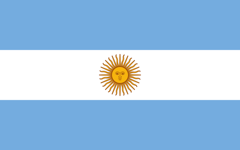 Bestand:Flag of Argentina.svg