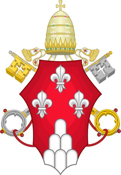 Bestand:Coat of Arms of Pope Paul VI.svg