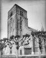 Lambertuskerk: Gemeente Toren en Nederlands Hervormde Kerk vanuit het zuid-westen - BotMultichillT - Datum: November 1907 - RCE - 20184221