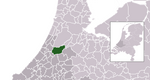 Location of Kaag en Braassem