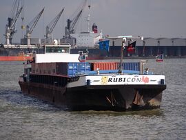 De RUBICON, door de werf gebouwd