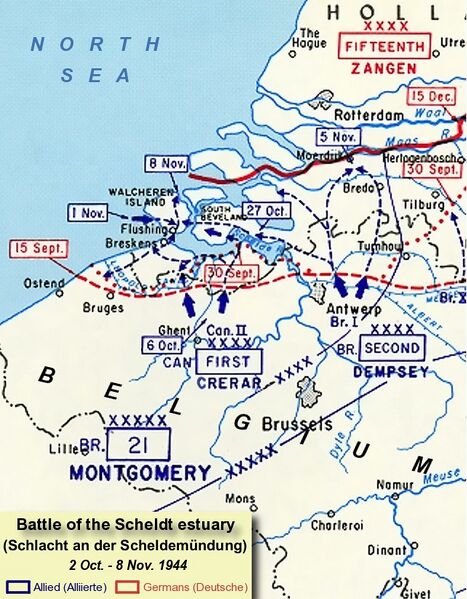Bestand:Battle of the Scheldt estuary.jpg