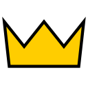 Bestand:Simple gold crown.svg