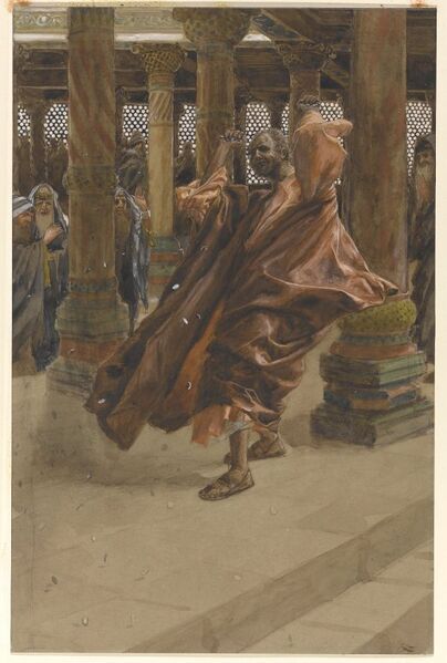 Bestand:Brooklyn Museum - Judas Returns the Money (Judas rend l'argent) - James Tissot.jpg