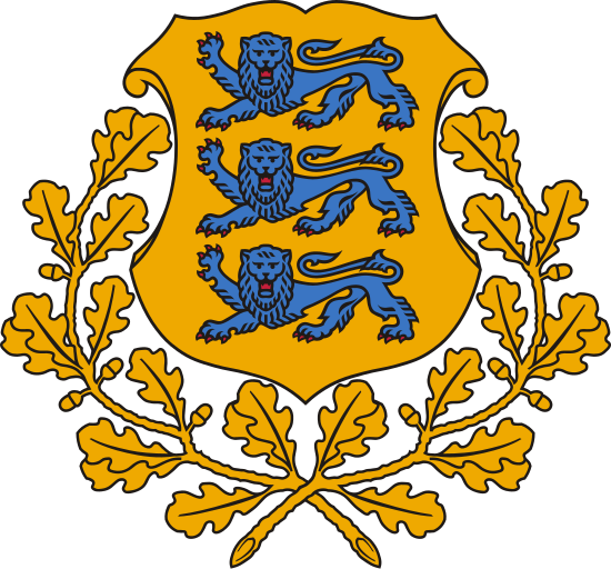 Bestand:Coat of arms of Estonia.svg