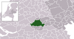 Location of West Betuwe