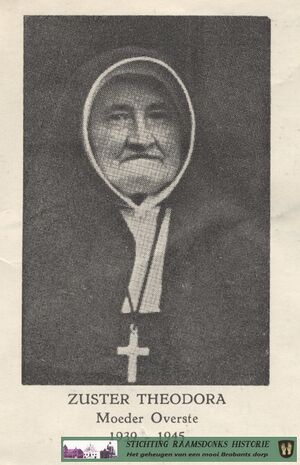 Zuster Theodora - moeder overste 1939 - 1945