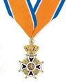 Onderscheiding Commandeur in de Orde van Oranje-Nassau.