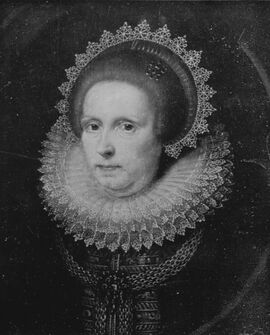 Margaretha van Mechelen, portret van Michiel van Mierevelt