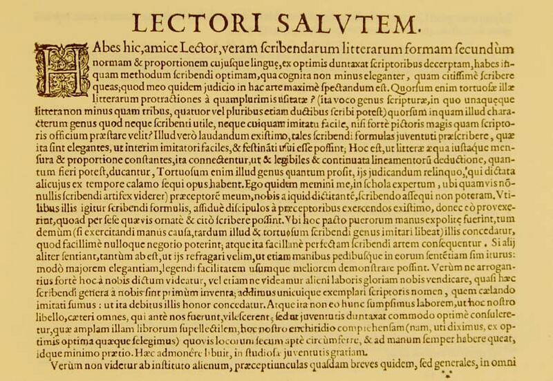 Bestand:Theatrum artis scribendi 1594 page 2 Lectori Salutem 1.jpg