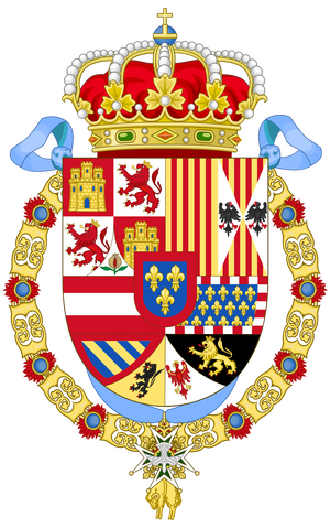 Royal Coat of Arms of Spain (1700-1761)-Common Version.svg