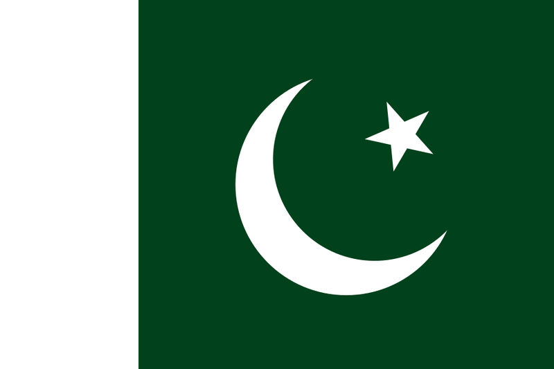 Bestand:Flag of Pakistan.svg