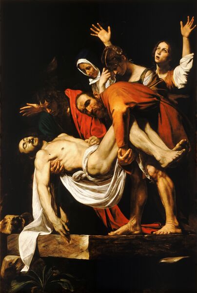 Bestand:The Entombment of Christ-Caravaggio (c.1602-3).jpg