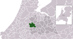 Location of Woerden