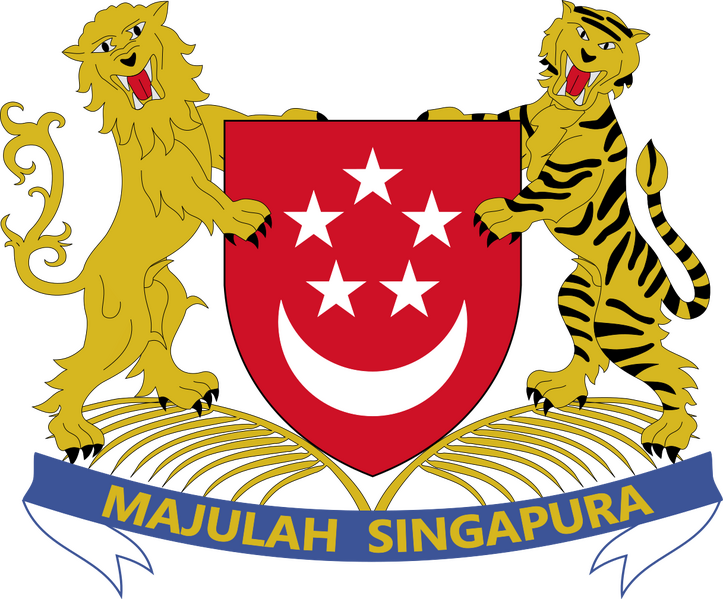 Bestand:Coat of arms of Singapore (blazon).svg